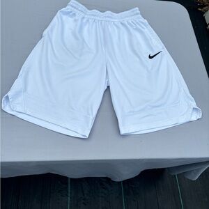 Nike Men's White Basketball Shorts